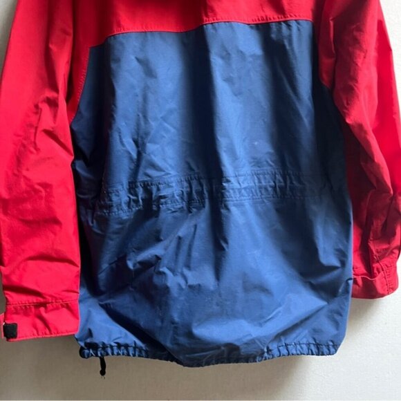 Taiga 2 toned long lined goretex hooded rain outdoor soft shell jacket Sz XL - Picture 5 of 15